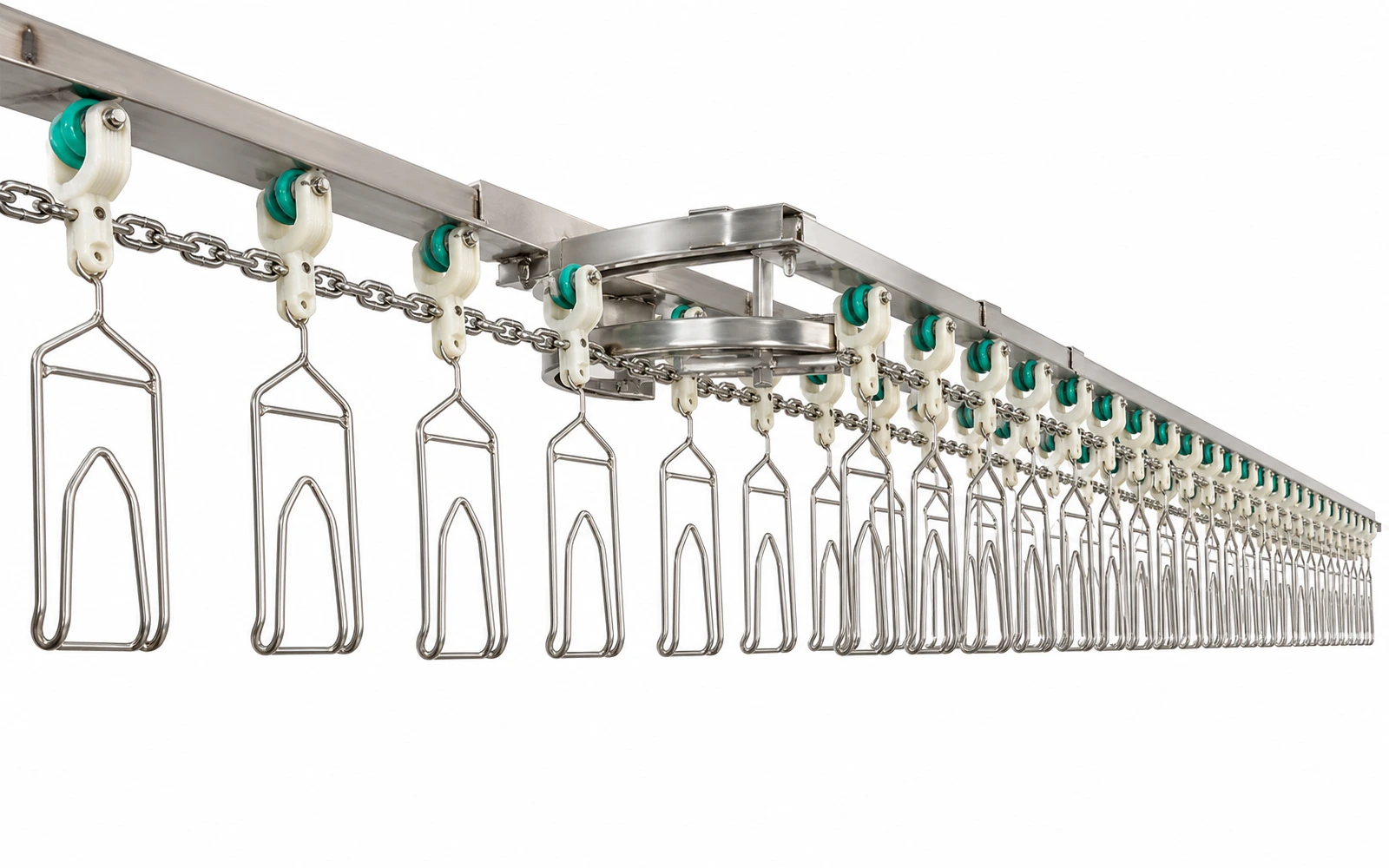 Automatic Overhead Processing Line configuration