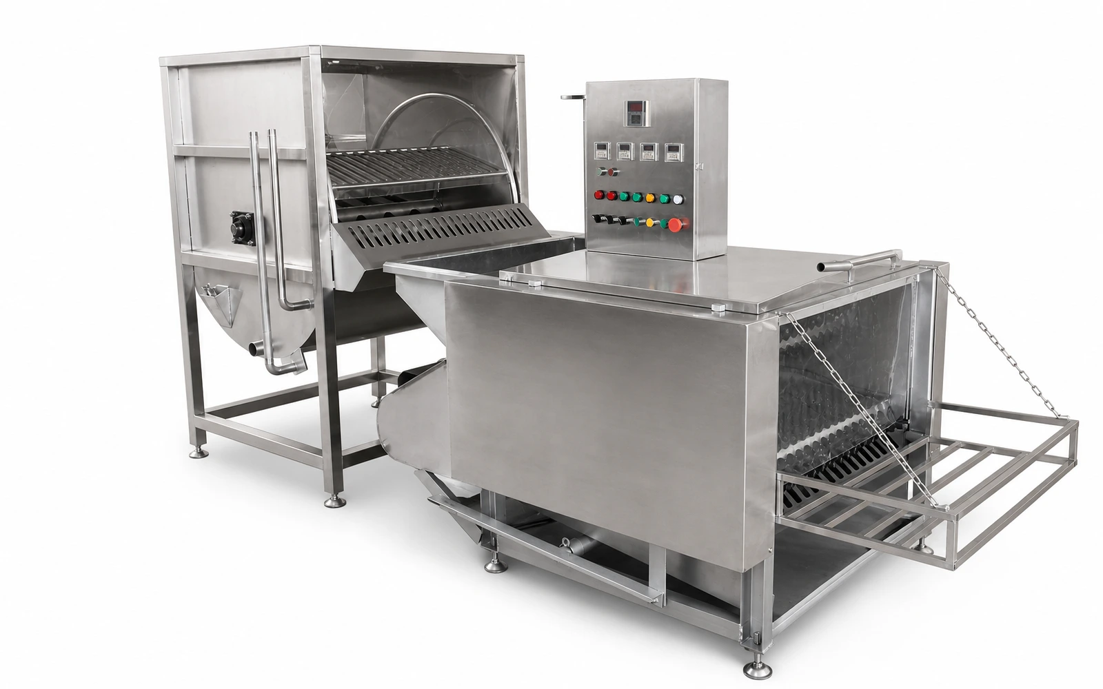 Automatic Scalding & Plucking Unit configuration