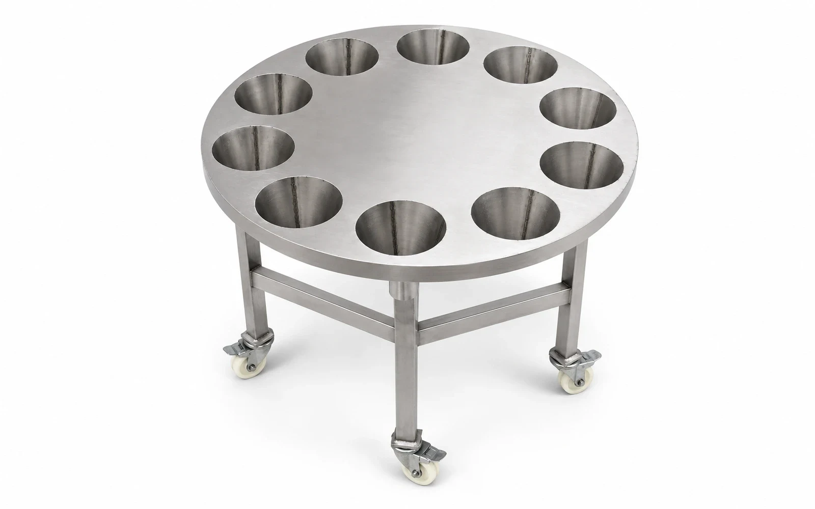 10-Hole Rotary Poultry Bleeding Carousel - view 4