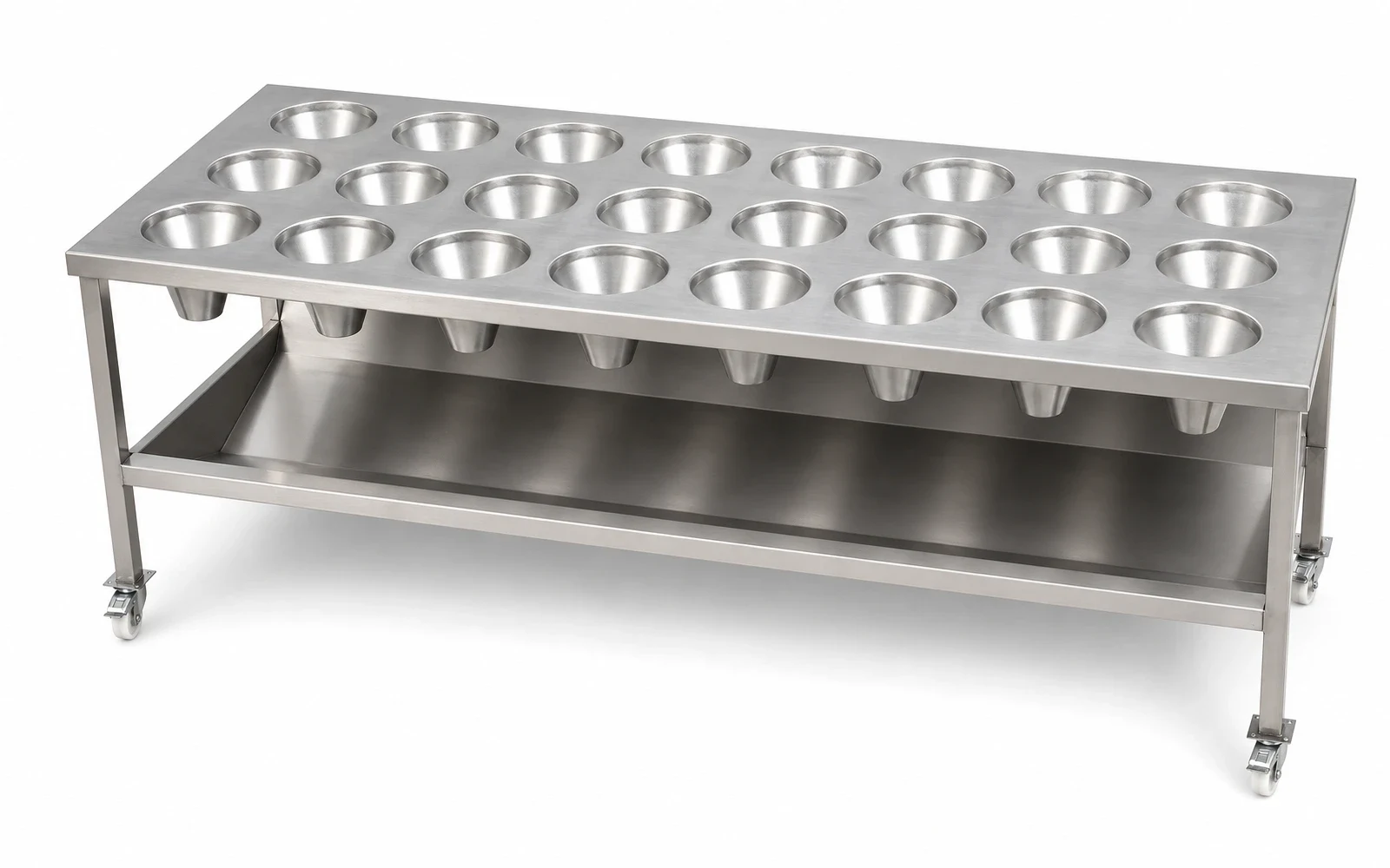 21-Hole Poultry Bleeding Table - view 4