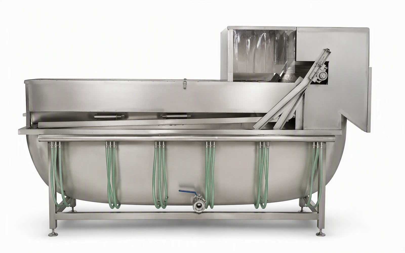 Boat-Type Poultry Scalding Tank - view 2