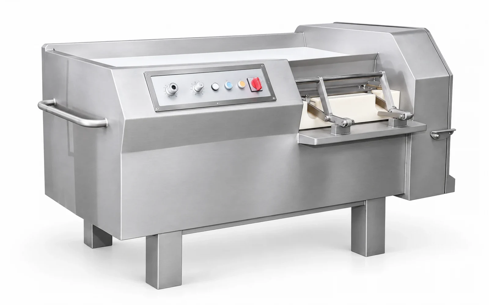 Industrial meat dicing machine