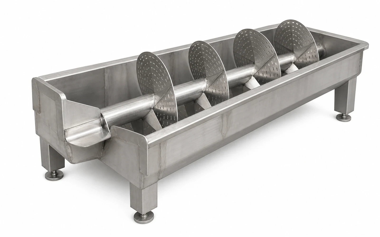 Offal and By-Product Screw Chiller