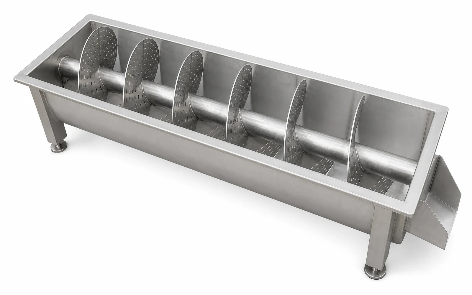 Offal and By-Product Screw Chiller - view 4