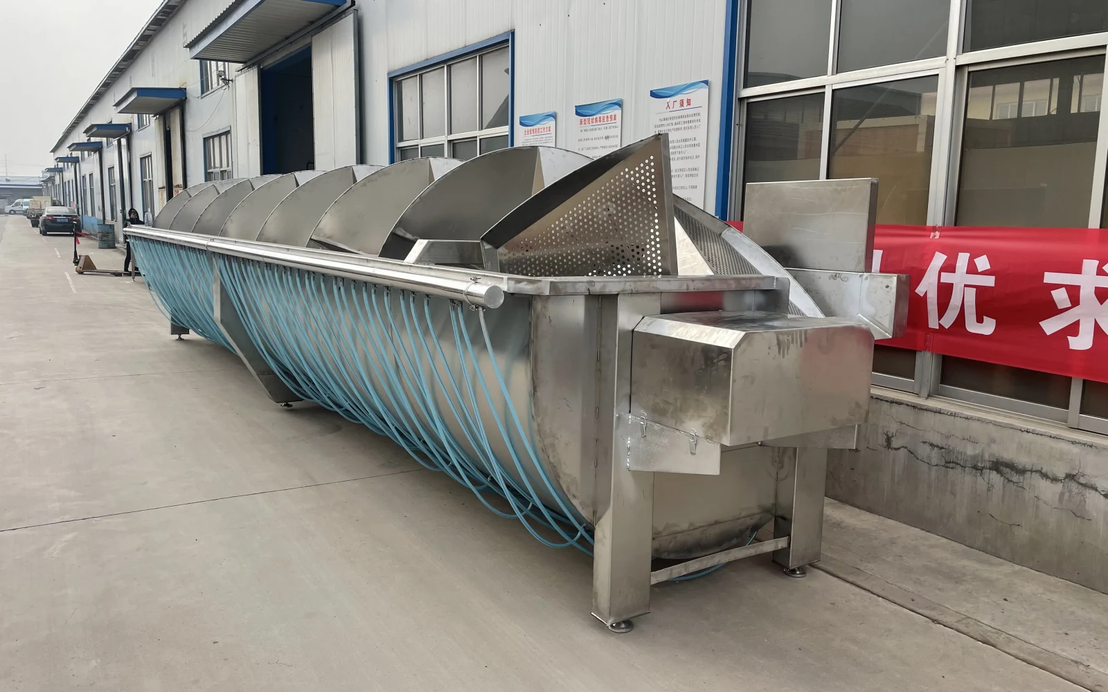 Two-Stage Spiral Poultry Pre-Chiller - view 2