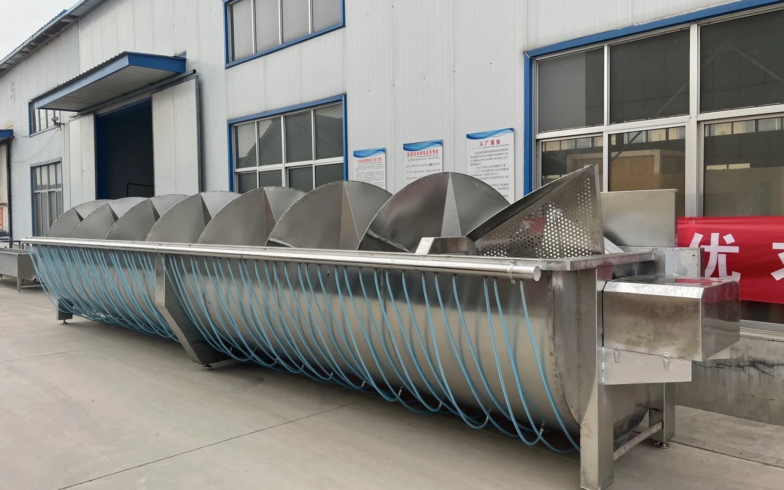 Two-Stage Spiral Poultry Pre-Chiller - view 4